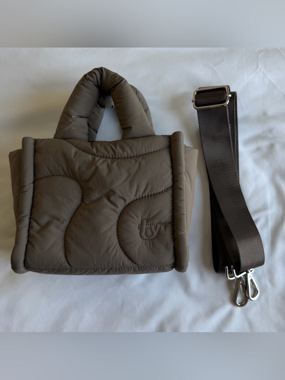 Thirty Years mini drift tote - Clay
